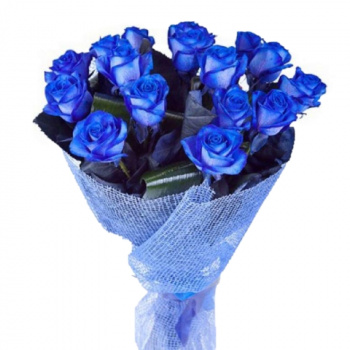 Букет из роз "Синеглазка"
